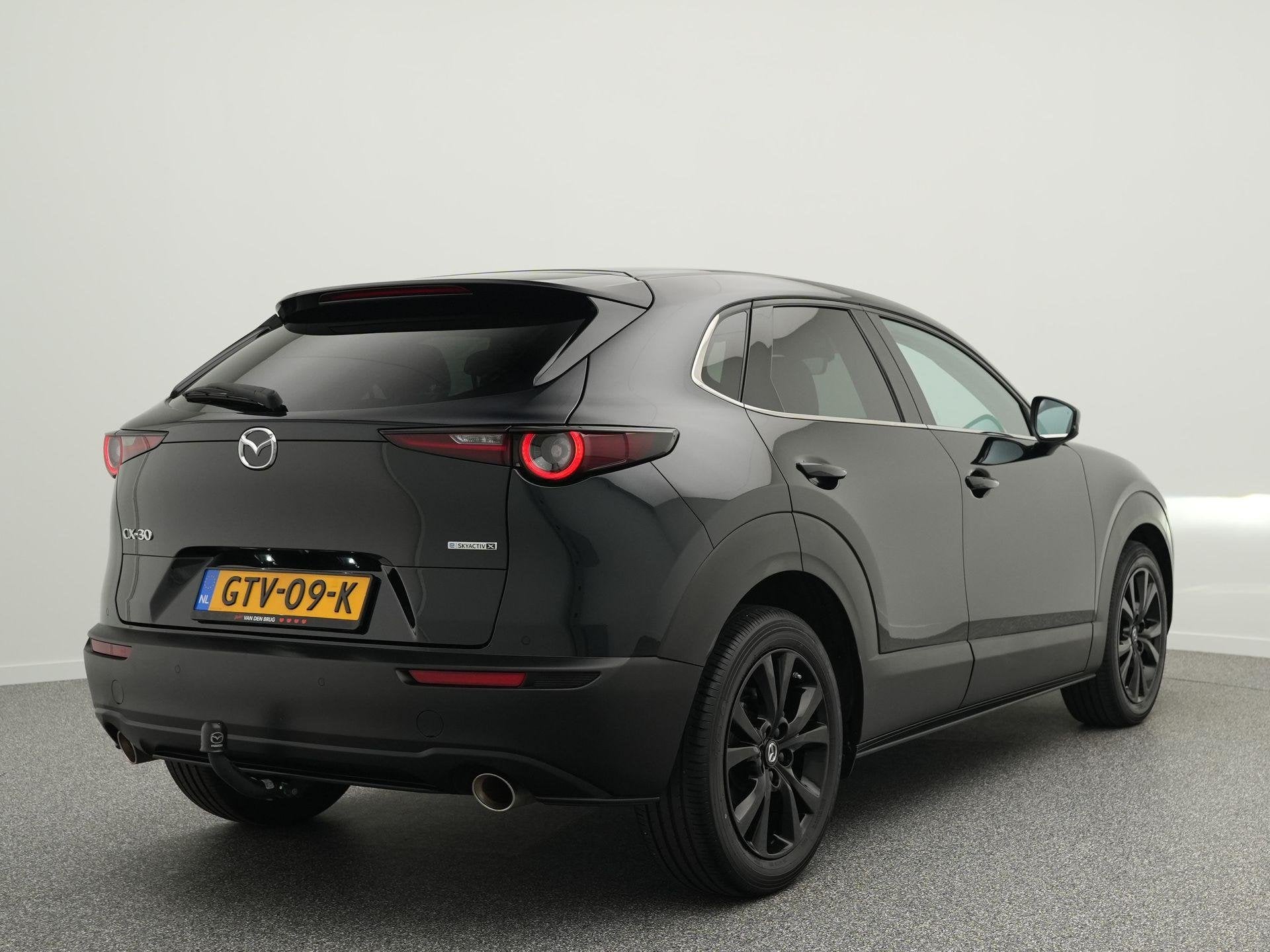 Mazda CX-30 2.0 e-SkyActiv-X 186 PK M Hybrid Nagisa | Leder, Auto's, Mazda, Voorwielaandrijving, 1998 cc, Gebruikt, Origineel Nederlands