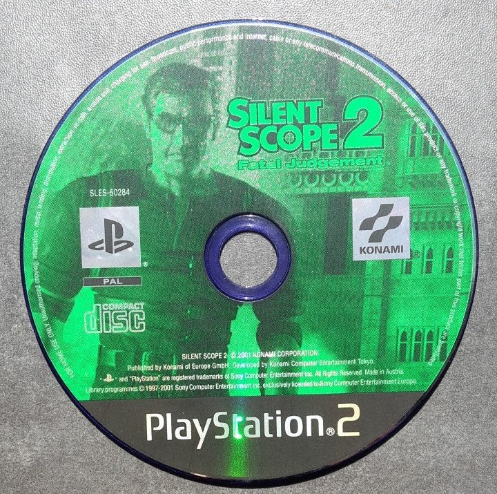 PS2 - Silent Scope 2 - Fatal Judgement - PlayStation 2 Shoot, Avontuur en Actie, 1 speler, Ophalen of Verzenden, Zo goed als nieuw