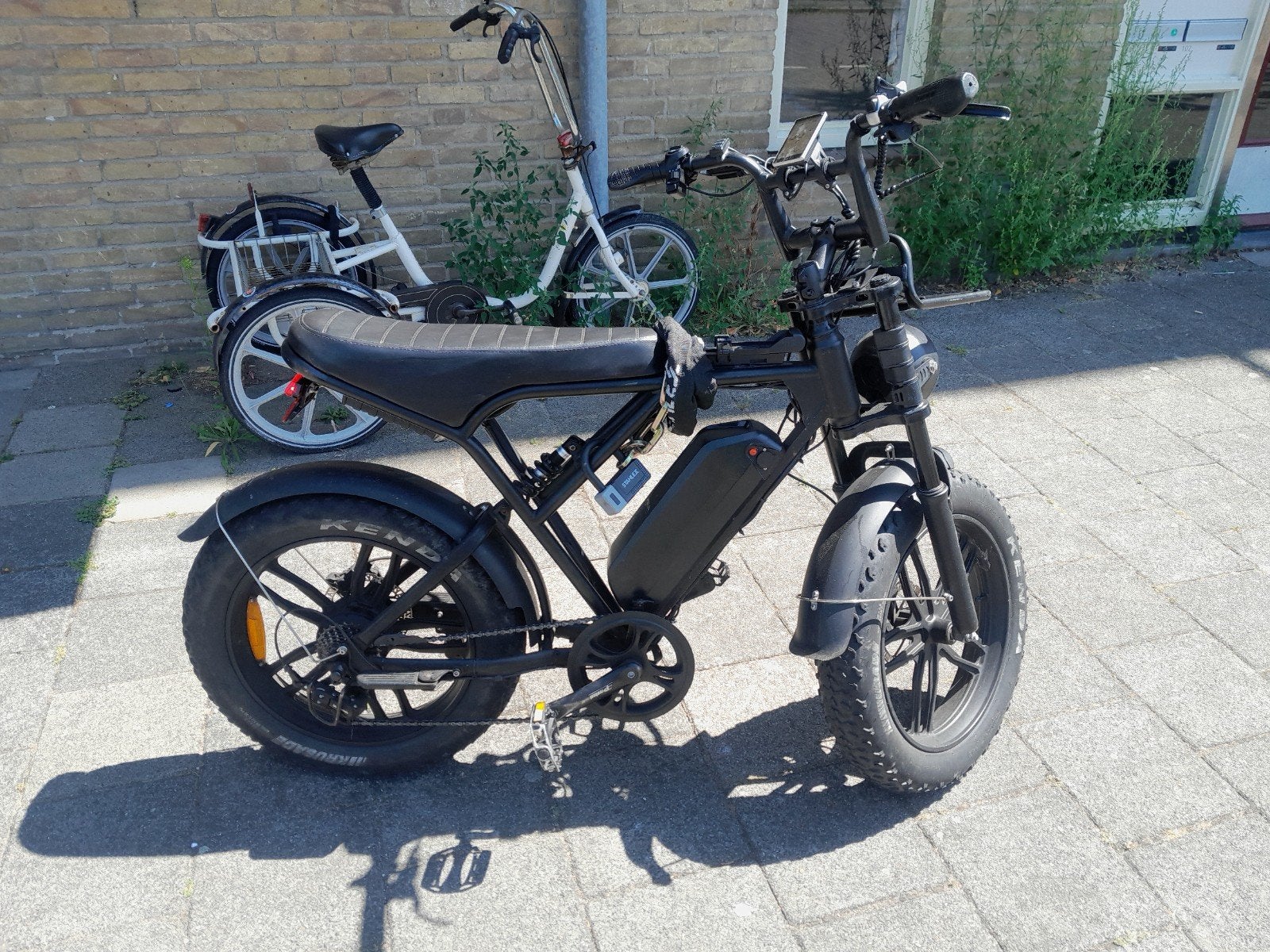 Fatbike C90 met gashendel, opvoedbaar display en GPS, Ophalen of Verzenden, Zo goed als nieuw, 50 km per accu of meer, Overige merken