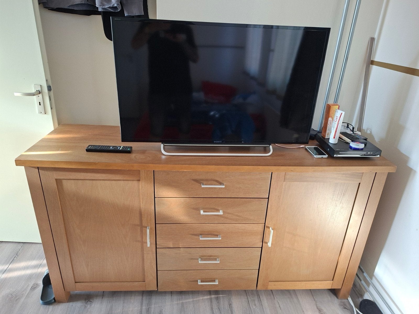 Gratis dressoir 170x50 cm -  2 hoog geen lift, Ophalen, Gebruikt, 150 tot 200 cm, 25 tot 50 cm