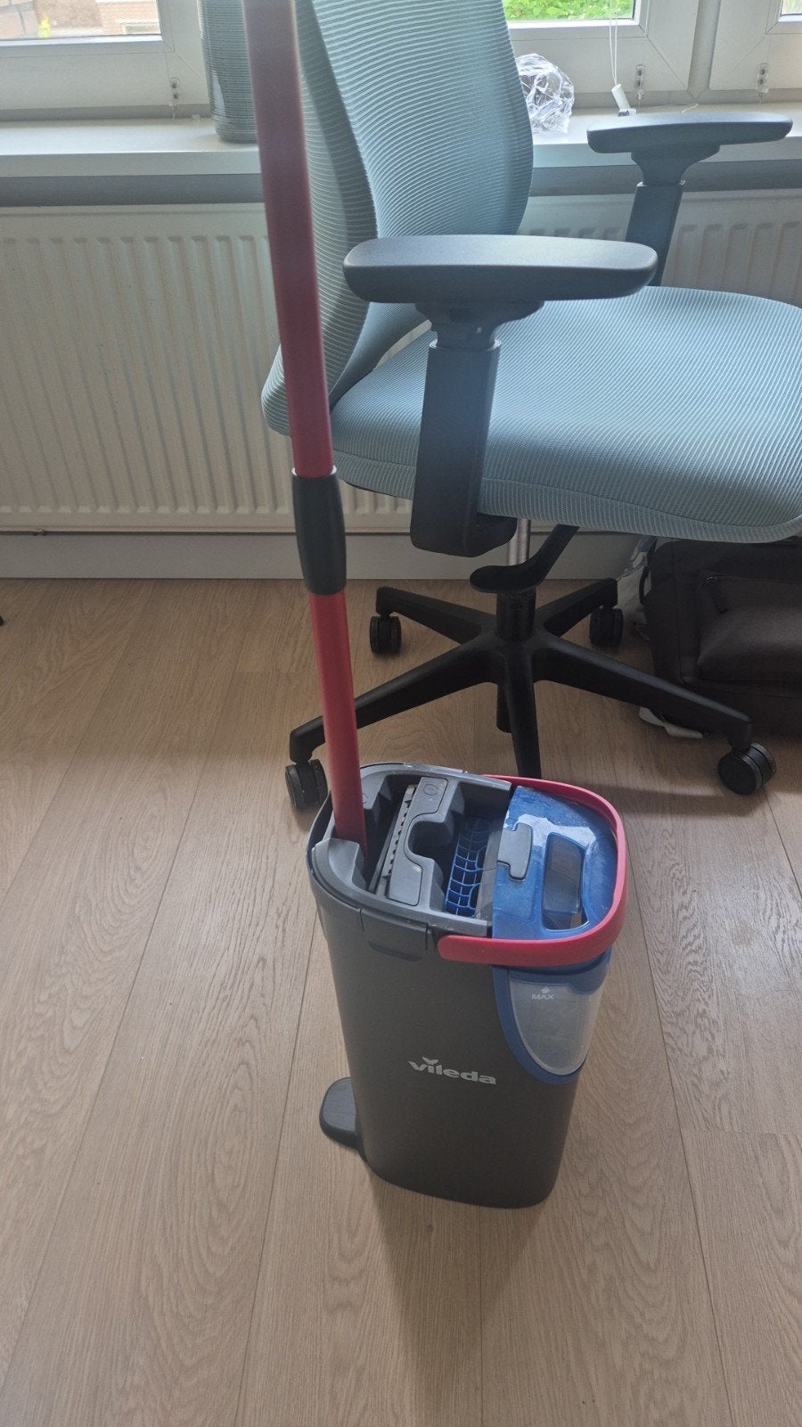 Dweil te koop - 1x gebruikt, Huis en Inrichting, Schoonmaakartikelen, Ophalen, Mop of Dweil