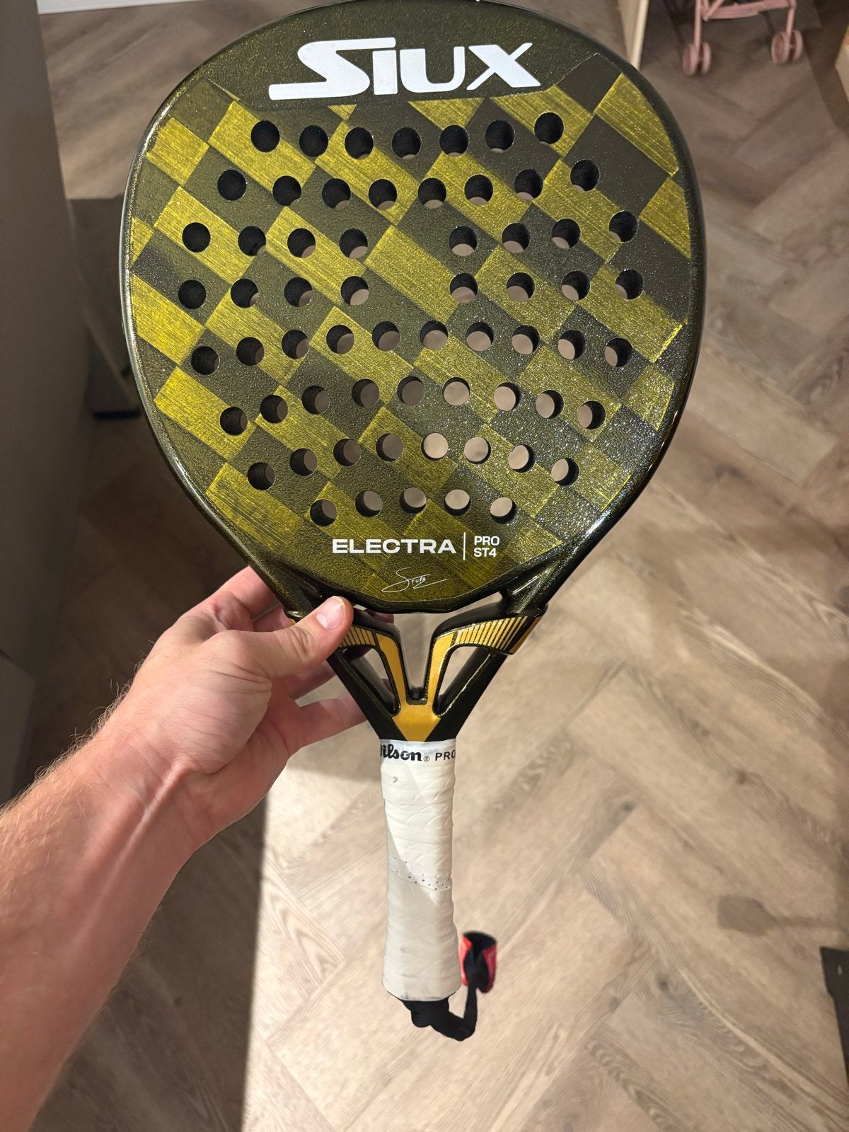 Siux Electra Pro ST4 Padel Racket - Zo goed als nieuw, Ophalen of Verzenden, Zo goed als nieuw
