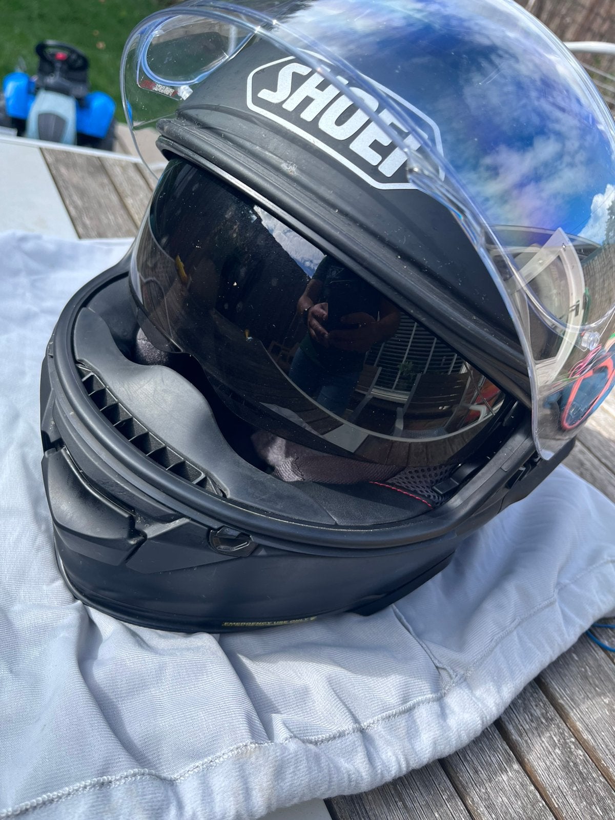 Shoei GT Air 2 L mat zwart, Motoren, Kleding | Motorhelmen, Ophalen of Verzenden, Integraalhelm, Shoei, L