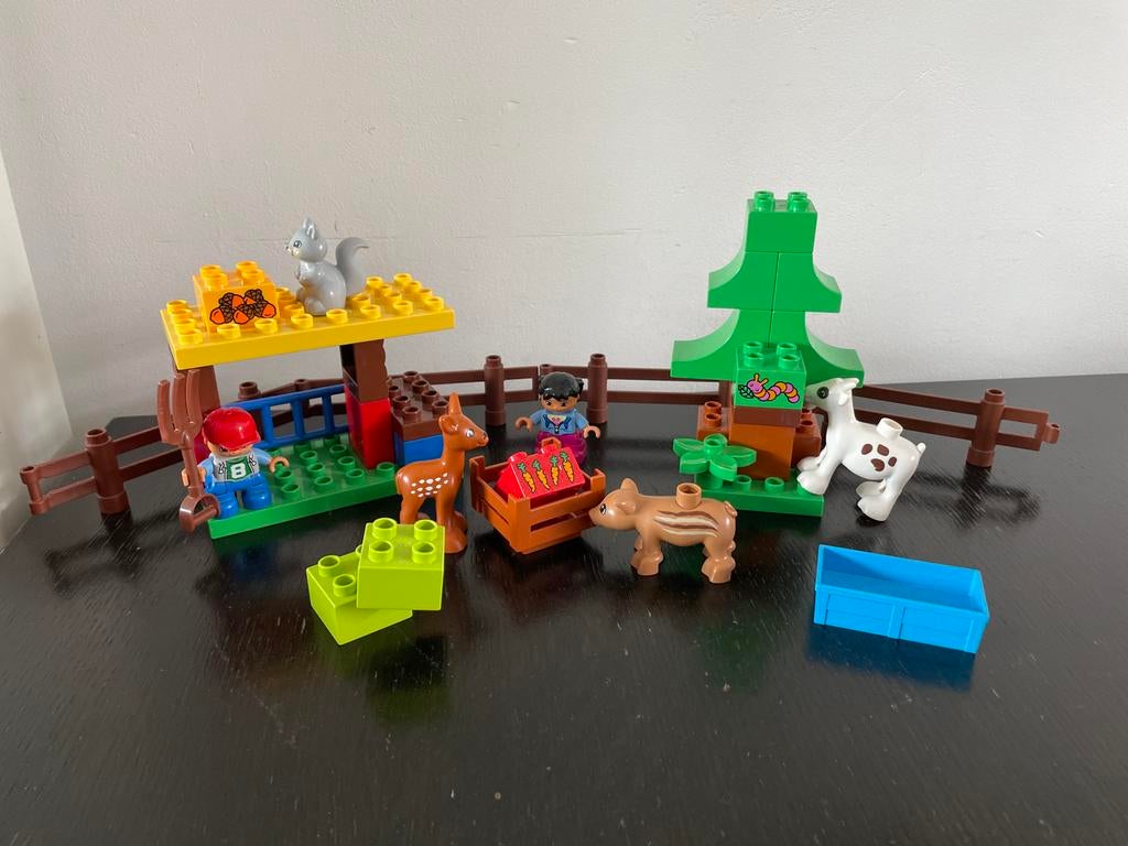 Lego Duplo 10582 Bos: Dieren en Picknick, Gebruikt, Overige thema's, Ophalen of Verzenden, Duplo