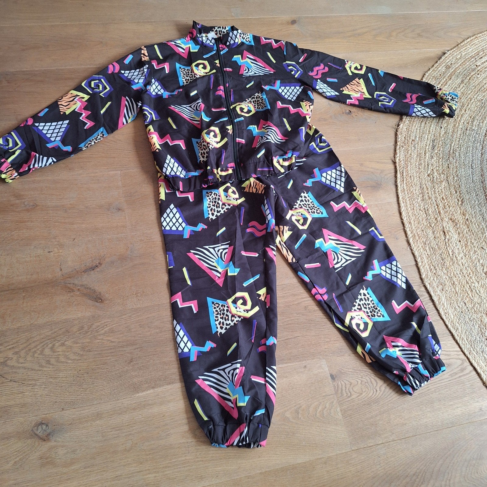 fout trainingspak 80's 90's retro gabber  XL, Verzenden, Maat 56/58 (XL), Kleding, Overige thema's