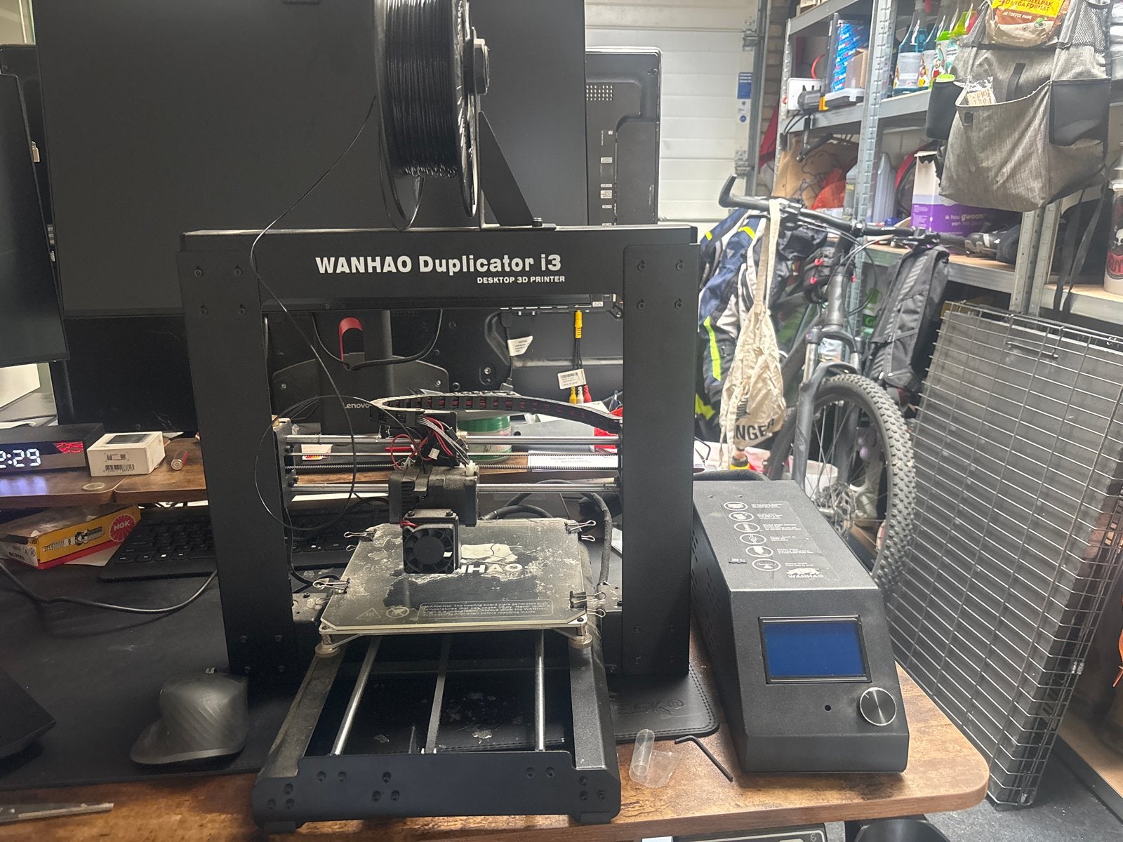 Wanhao Duplicator I3 3D-printer - Scherm defect, Computers en Software, 3D Printers, Ophalen, Niet werkend, Filament