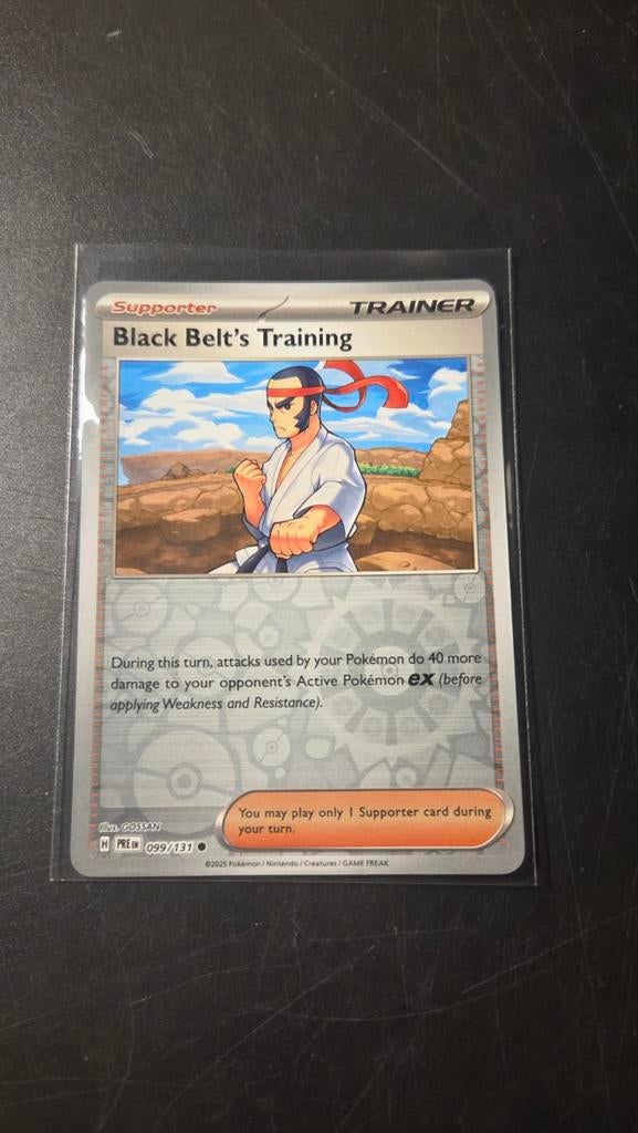 Black Belt's Training 099/31 (Reverse Holo) Prismatic, Verzenden, Zo goed als nieuw, Losse kaart, Foil