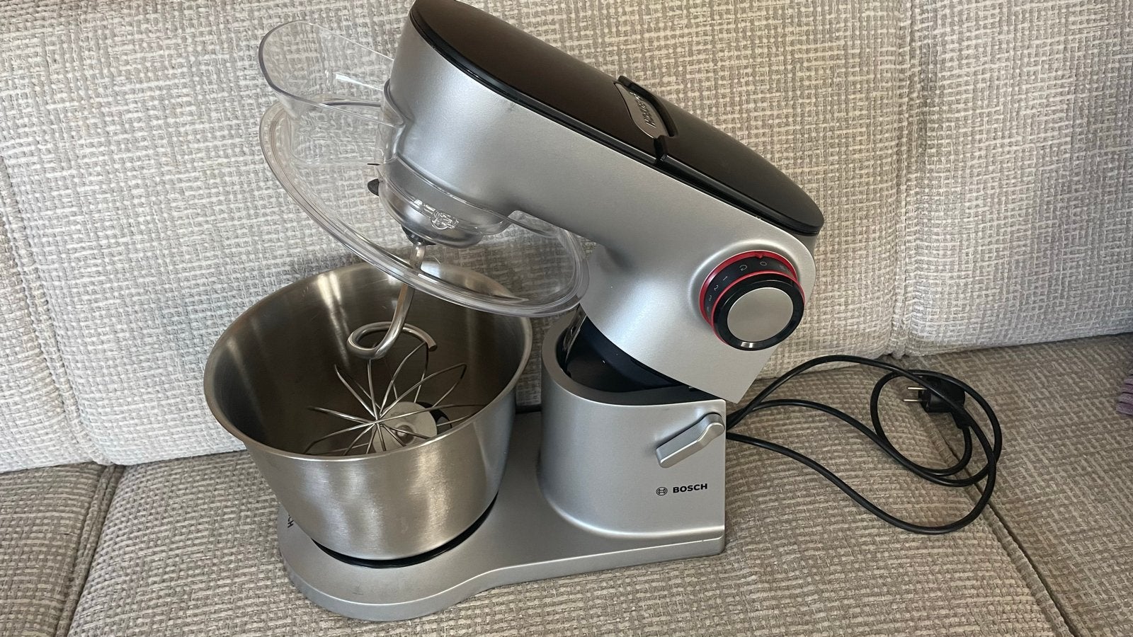 Bosch MUM9Y36S12/01 Keukenmachine met Blender, Ophalen, Gebruikt, 1 tot 2 liter, 3 snelheden of meer