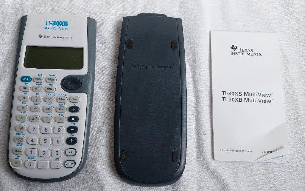 Rekenmachine Texas Instruments TI-30XB, Ophalen of Verzenden, Gebruikt