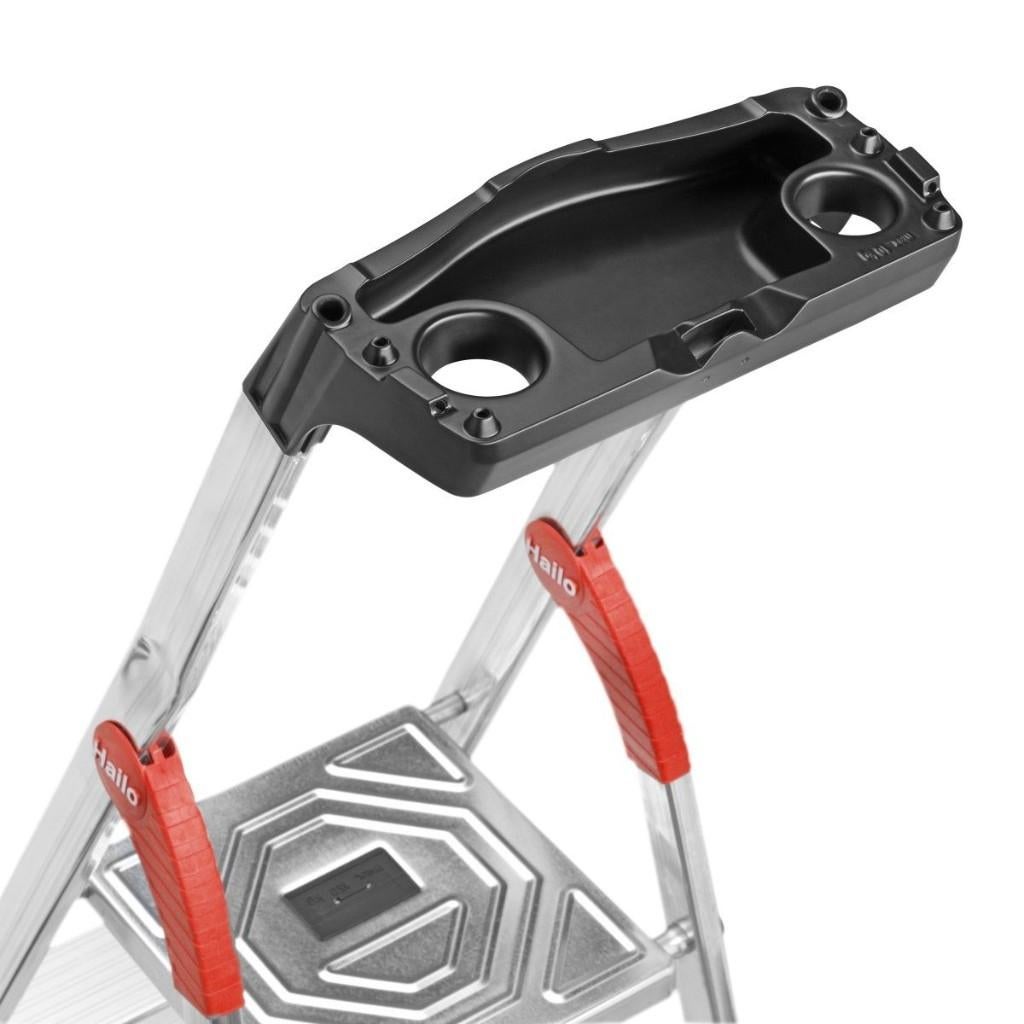 Nieuw | Hailo trapladder | hobby- huishoudtrap 2 - 8 treden, Doe-het-zelf en Verbouw, Ladders en Trappen, Ophalen, Nieuw, Ladder