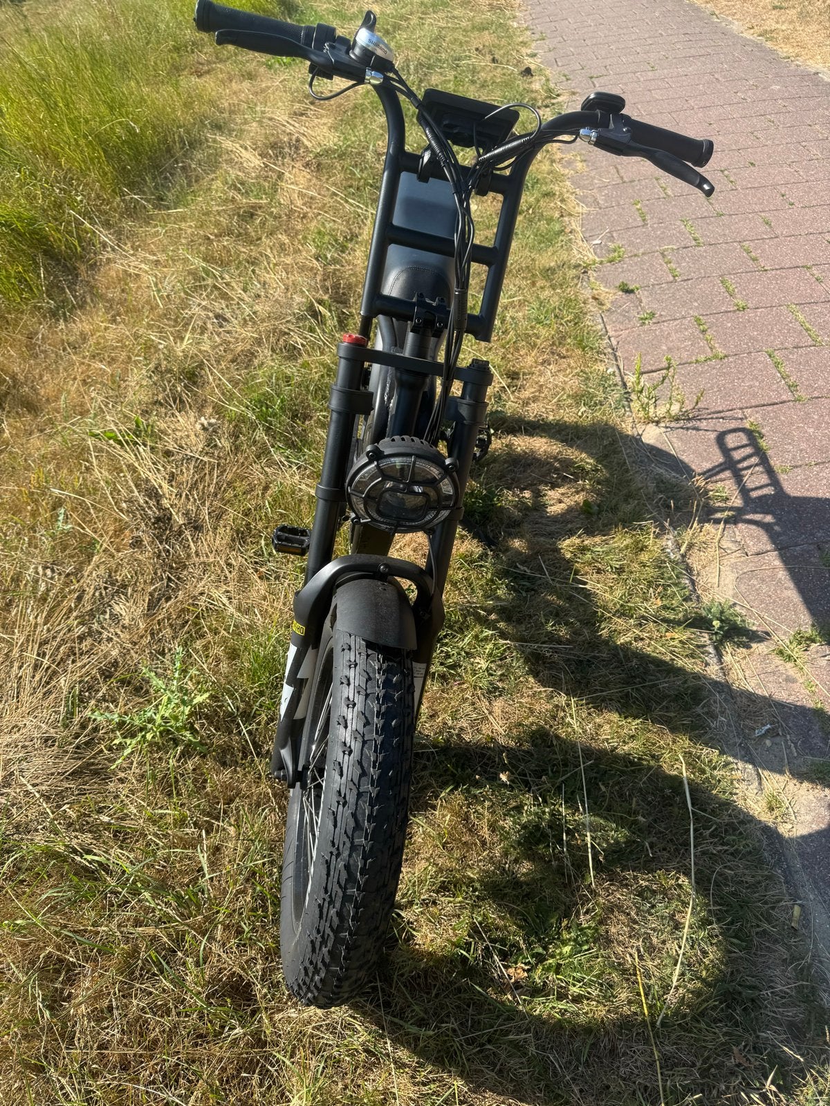 Stoere Fatbike E-bike met dikke banden en comfortabel zadel, Overige merken, Ophalen of Verzenden, Zo goed als nieuw, 51 tot 55 cm