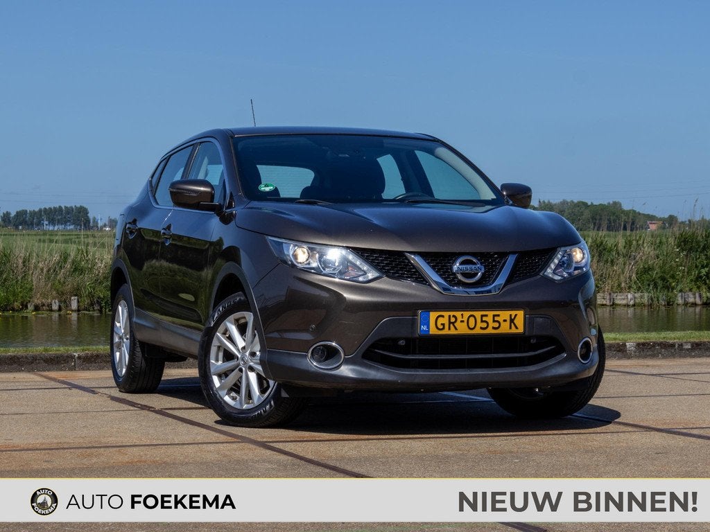 Nissan Qashqai 1.2 Acenta Lane assist Clima Trekhaak, Auto's, Nissan, Bedrijf, Te koop, Qashqai, ABS, Airbags, Airconditioning