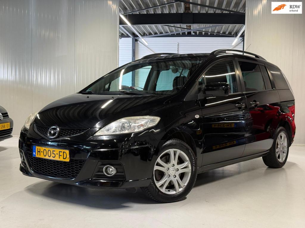 Mazda 5 2.0 147PK Airco|7 Persoons|Trekhaak!, Auto's, Mazda, Bedrijf, Te koop, ABS, Airbags, Airconditioning, Automatische klimaatregeling