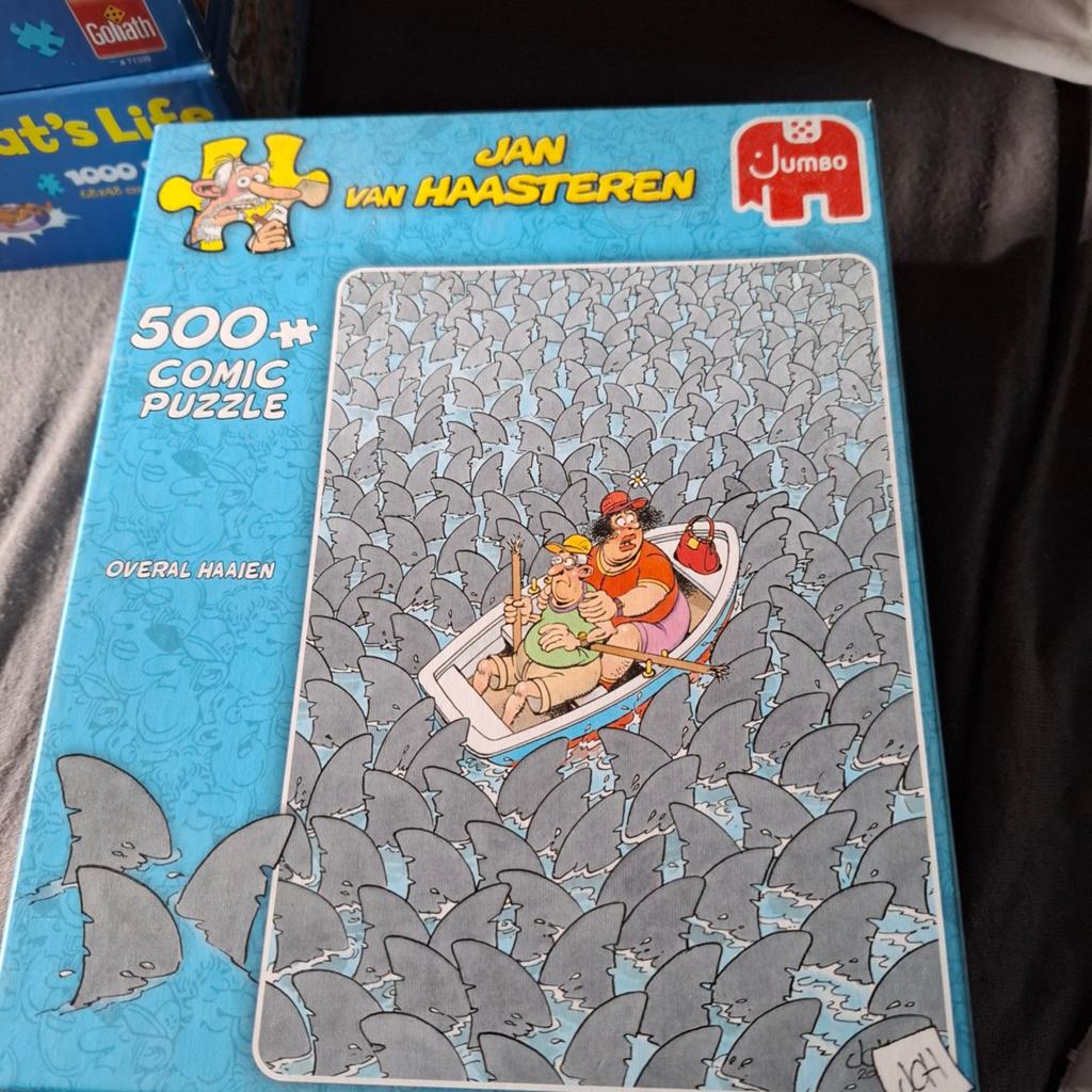 Puzzels 1000 stukjes, Hobby en Vrije tijd, Denksport en Puzzels, Ophalen, 500 t/m 1500 stukjes, Zo goed als nieuw