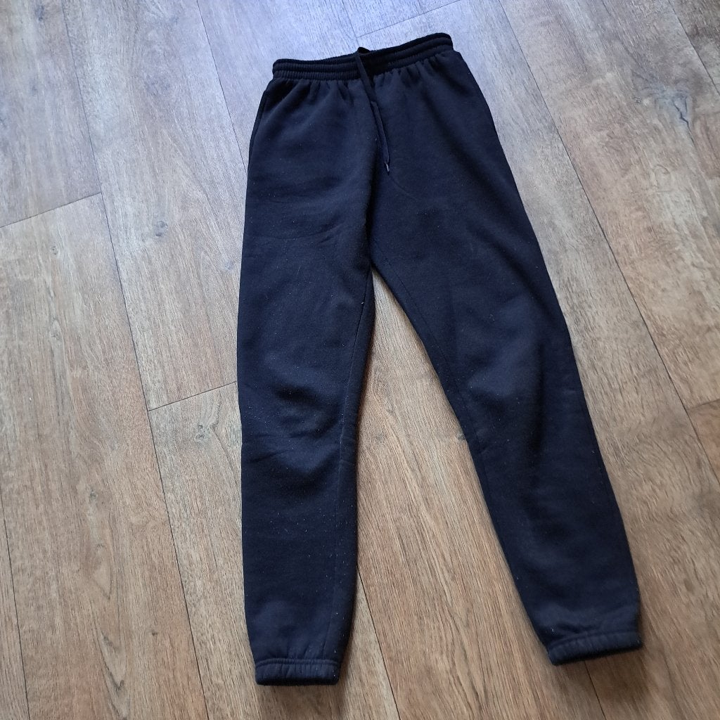 joggingbroek zwart mt. 164/170, Broek, Ophalen of Verzenden, Zo goed als nieuw, Onbekend