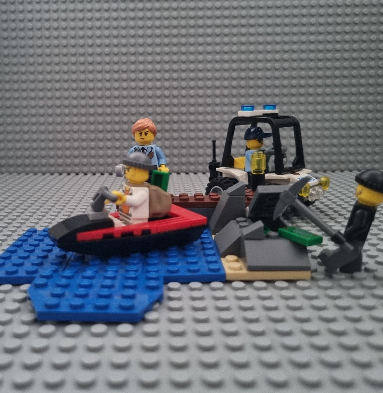 lego 60127, Ophalen
