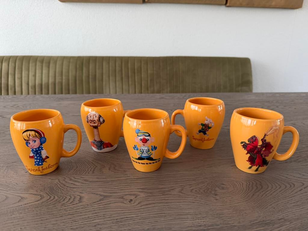 Chocomel Mokken met Efteling figuren, Verzamelen, Efteling, Ophalen of Verzenden, Zo goed als nieuw, Gebruiksvoorwerp