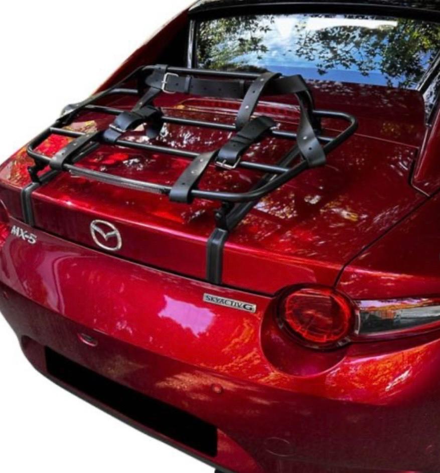 Mazda MX-5 (2016-heden) Zwart RVS Bagagerek, Ophalen, Zo goed als nieuw, Mazda, Mazda