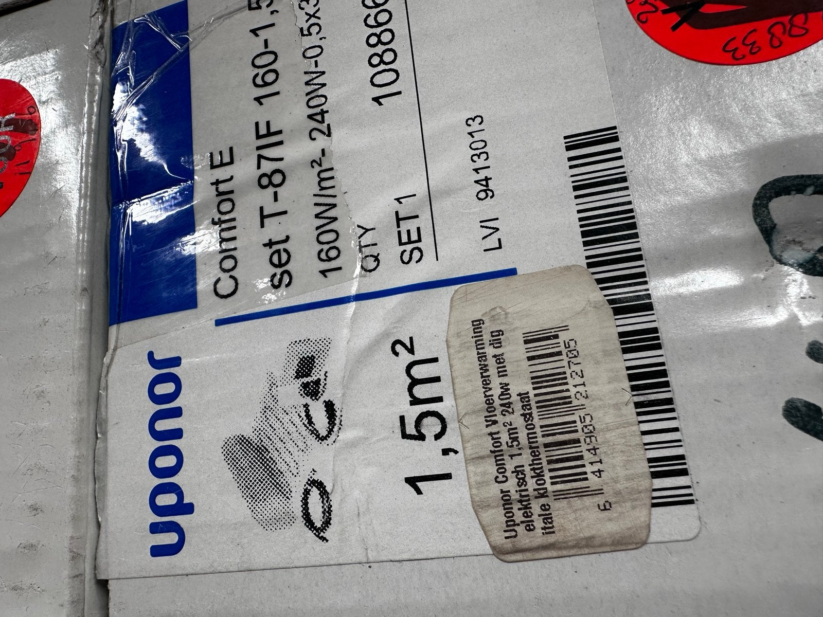 Uponor Comfort E Vloerverwarming (diverse maten), Minder dan 30 cm, Overige typen, Nieuw, Minder dan 60 cm