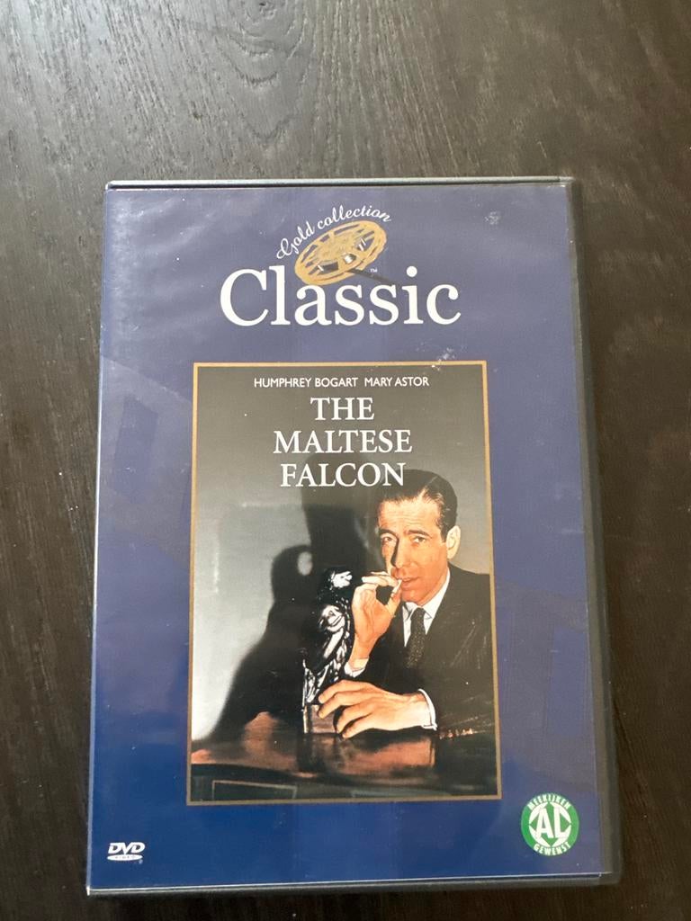 DVD The Maltese Falcon - Humphrey Bogart - Zo goed als nieuw, Ophalen of Verzenden, Zo goed als nieuw, Voor 1940, Vanaf 12 jaar