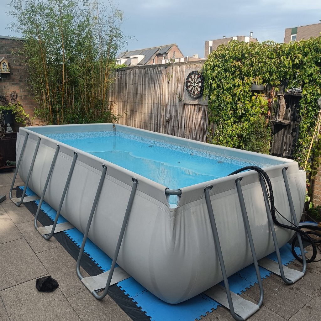 zwembad compleet met toebehoren, Ophalen, 200 tot 300 cm, 80 tot 120 cm, Zo goed als nieuw