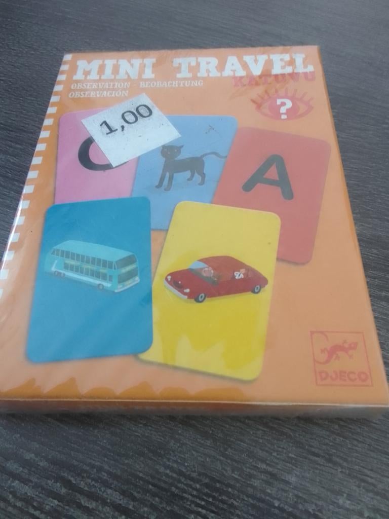 Mini Travel Observatie Spel van Djeco, Kinderen en Baby's, Speelgoed | Educatief en Creatief, Ophalen, Nieuw, Ontdekken