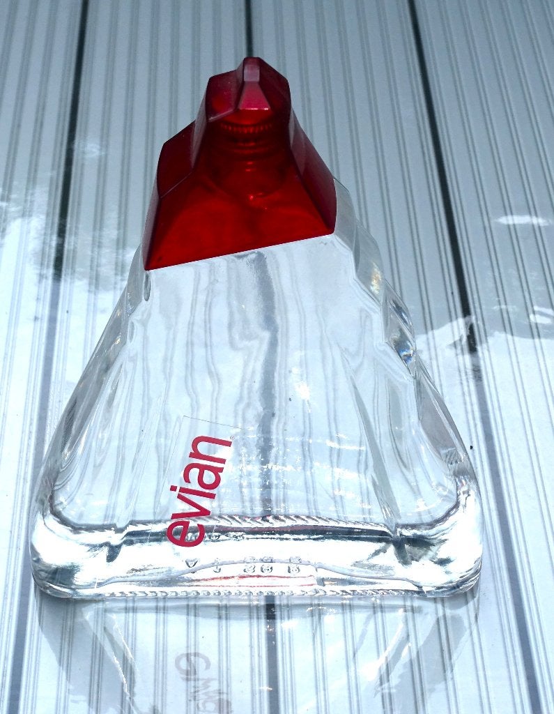 Waterfles EVIAN speciale uitgave 2005, Ophalen of Verzenden, Nieuw, Overige typen