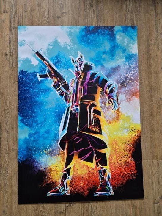Grote Fortnite poster (70x100 cm), Ophalen, Nieuw, Foto of Poster, 75 – 100