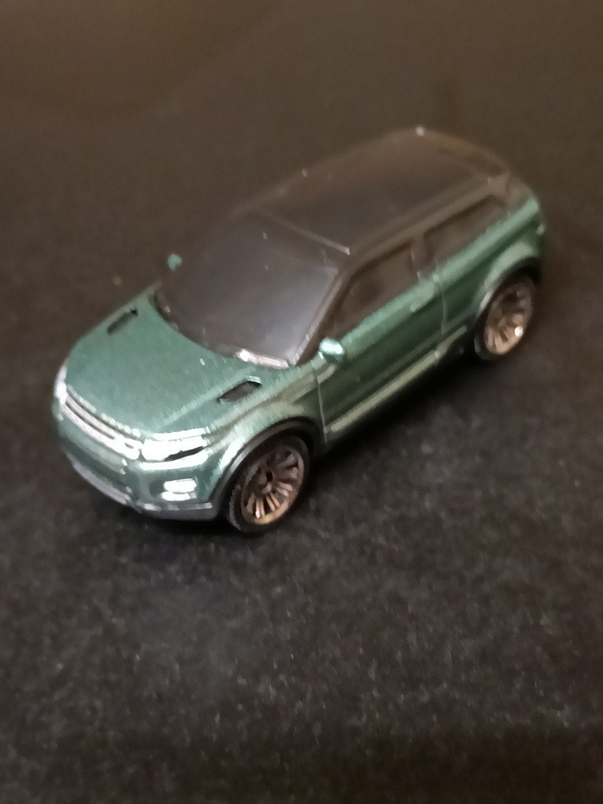 matchbox Range Rover Evoque - Groen, Ophalen of Verzenden, Zo goed als nieuw, Auto