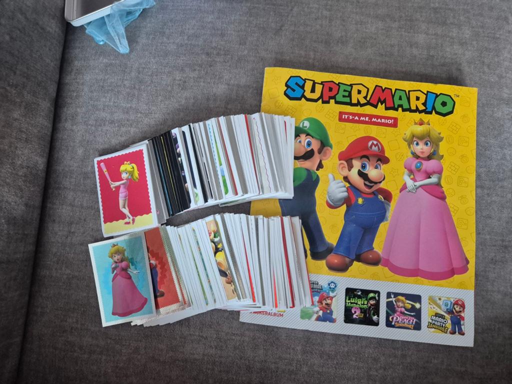Super Mario panini stickers, Hobby en Vrije tijd, Stickers en Plaatjes, Ophalen of Verzenden, Nieuw, Meerdere stickers