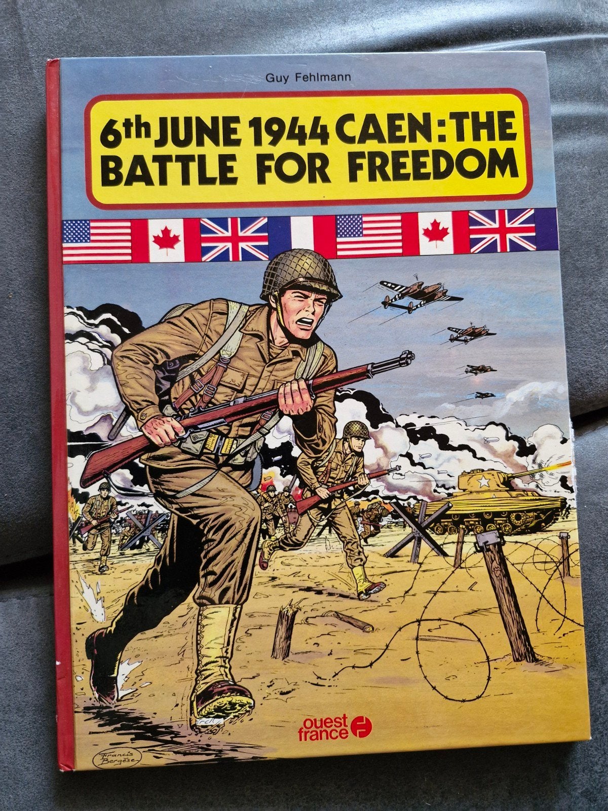 The Battle For Freedom. (stripboek), Guy Fehlmann, Eén stripboek, Ophalen of Verzenden, Zo goed als nieuw
