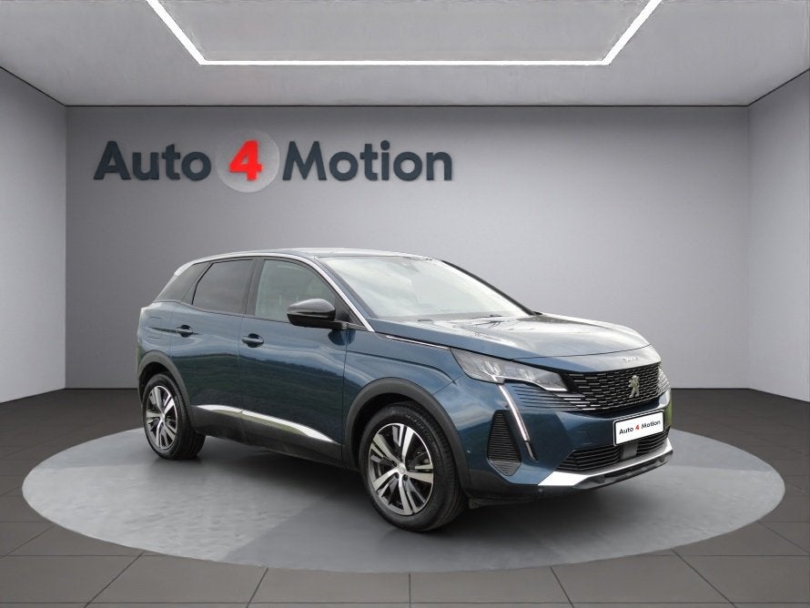 Peugeot 3008 1.2 PureTech Allure Pack FULL LED l NAVIG l 360, Voorwielaandrijving, Gebruikt, 1199 cc, Blauw