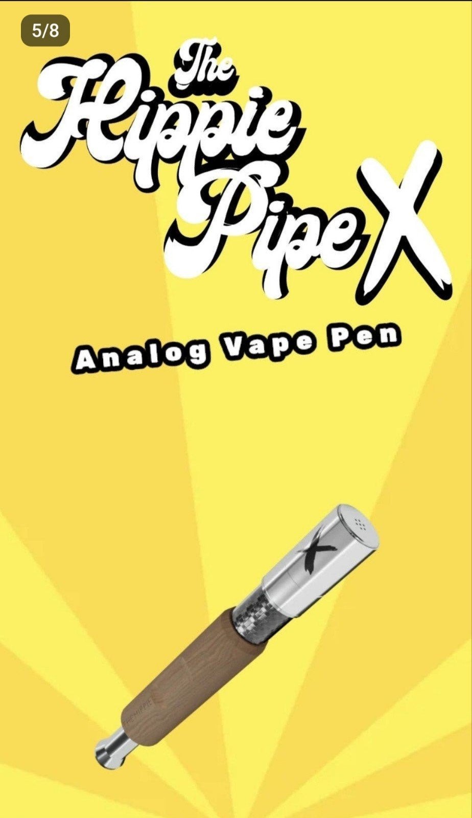 Analoge vaporizer., Ophalen of Verzenden