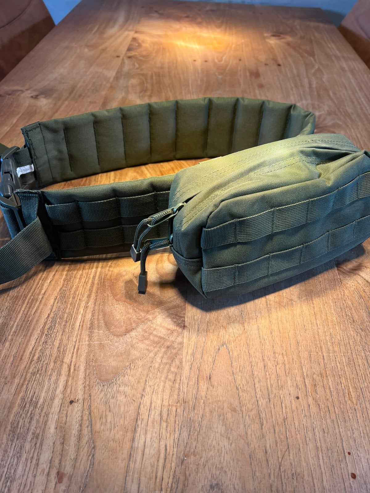 Tactische heuptas met riem , nieuw!, Verzamelen, Ophalen of Verzenden, Landmacht, Nederland, Kleding of Schoenen