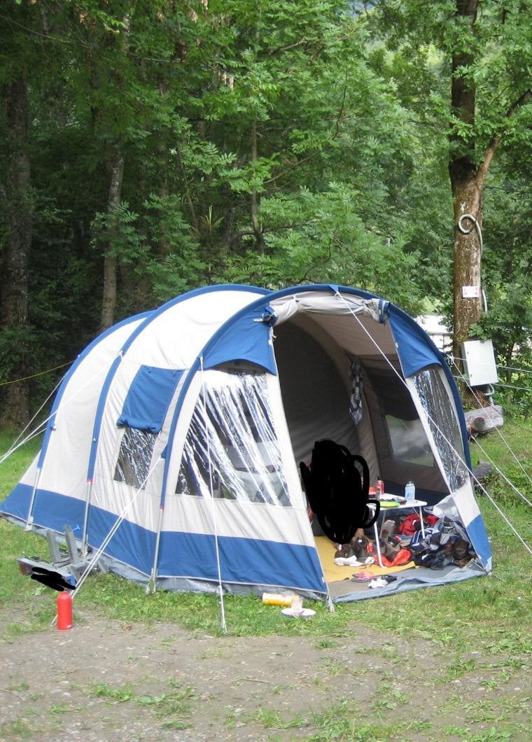 Katoenen tent Redwood Maple 4 (stahoogte 210!!), Ophalen, Gebruikt
