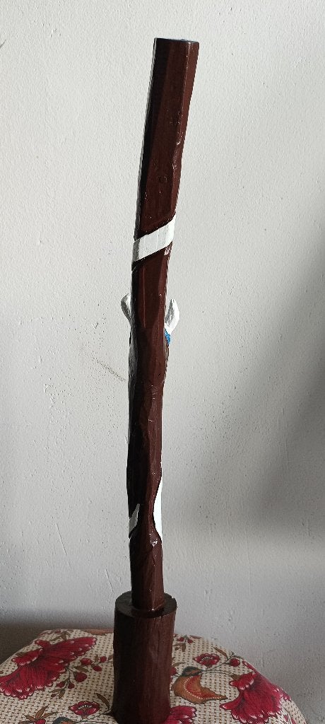 Diya/Loko tiki, Hout, Meerkleurig, Overige stijlen, Nieuw
