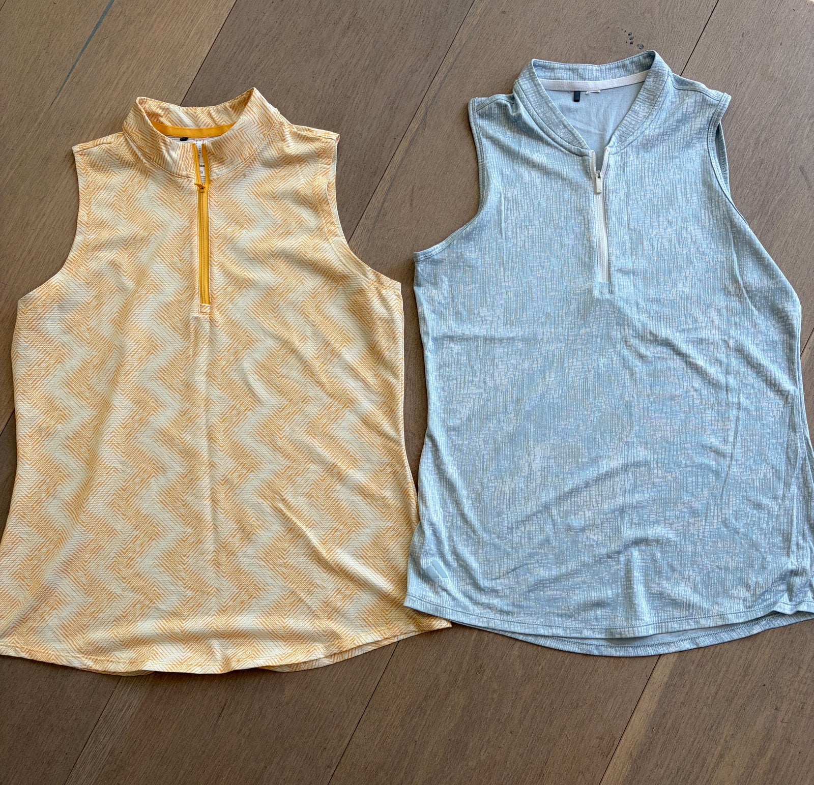 Adidas golfshirtjes / tennisshirtjes mouwloos maat 38/40 M), Ophalen of Verzenden, Zo goed als nieuw, Kleding