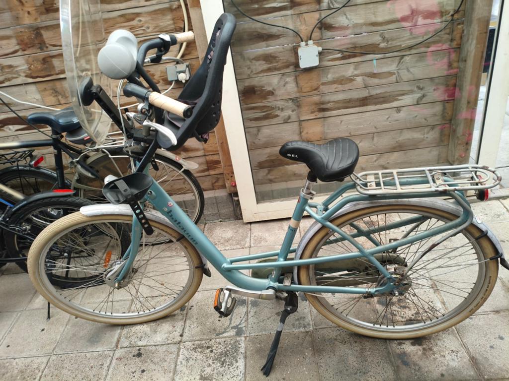Batavus Mambo moeder fiets, Ophalen