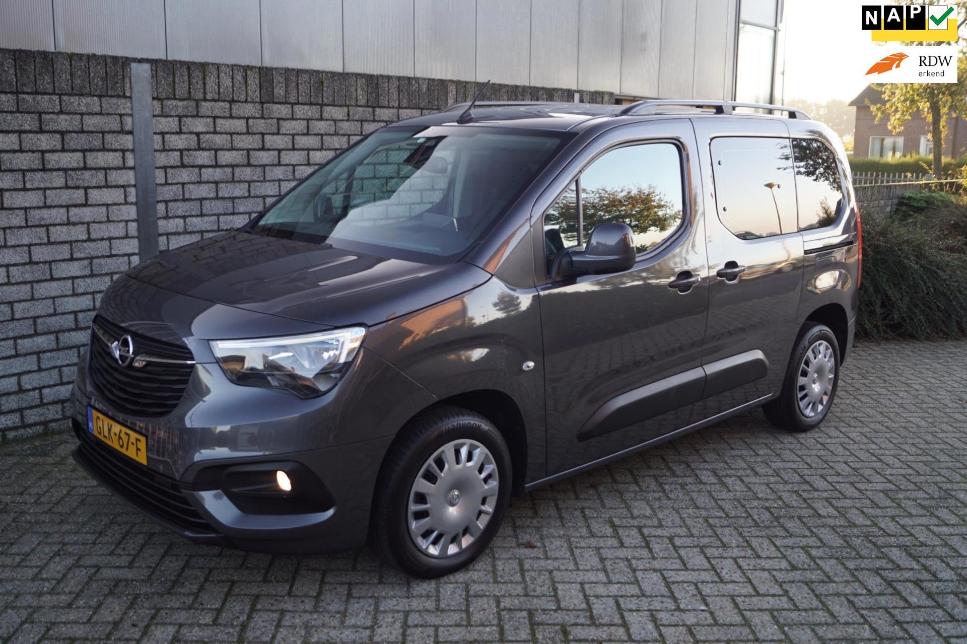 Opel Combo Tour 1.2 Turbo L1H1 Edition Life Automaat Navi Cl, Auto's, Opel, Dealer onderhouden, Stof, Gebruikt, 19 km/l