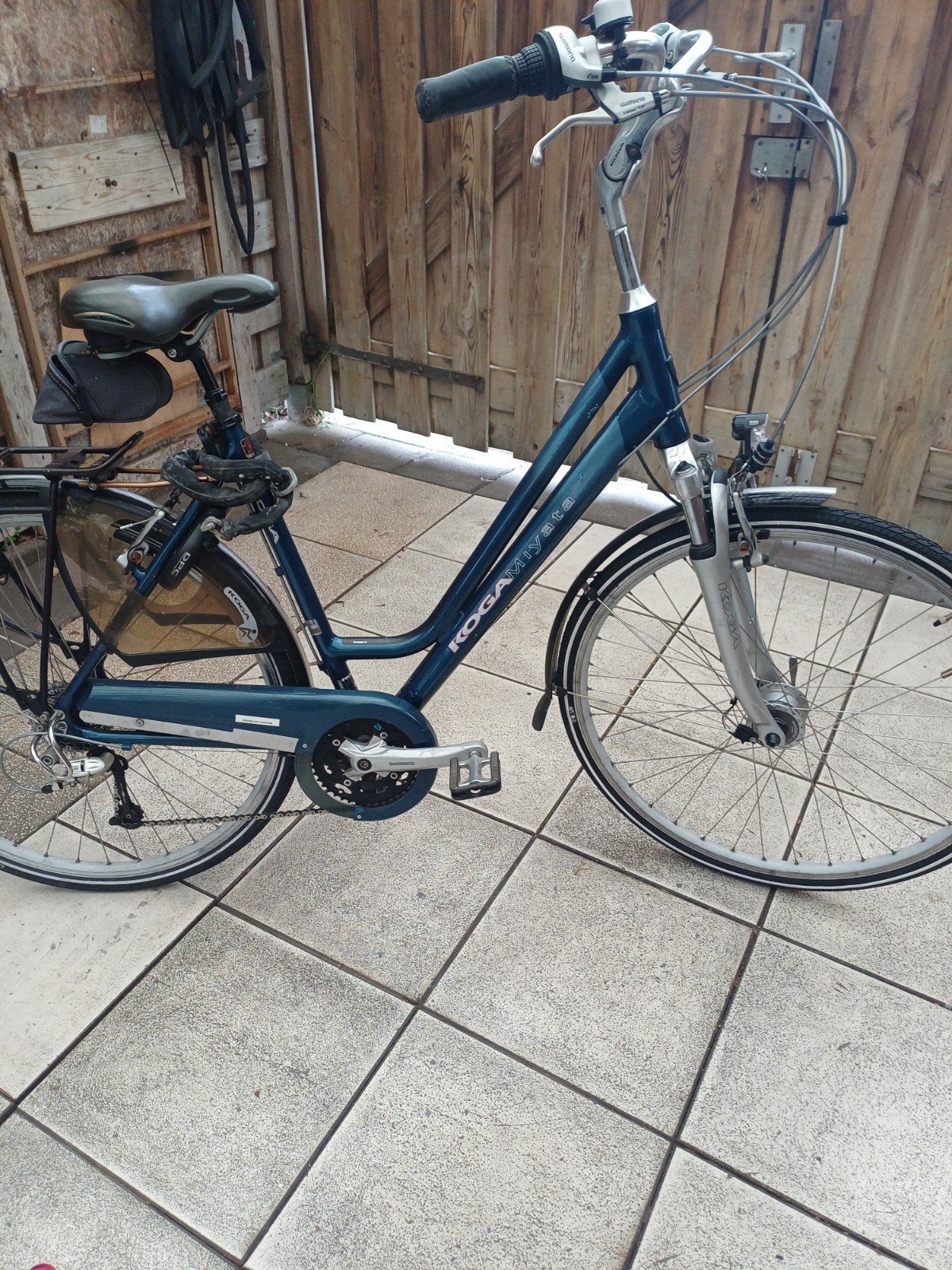 koga Miyata damesfiets, Ophalen