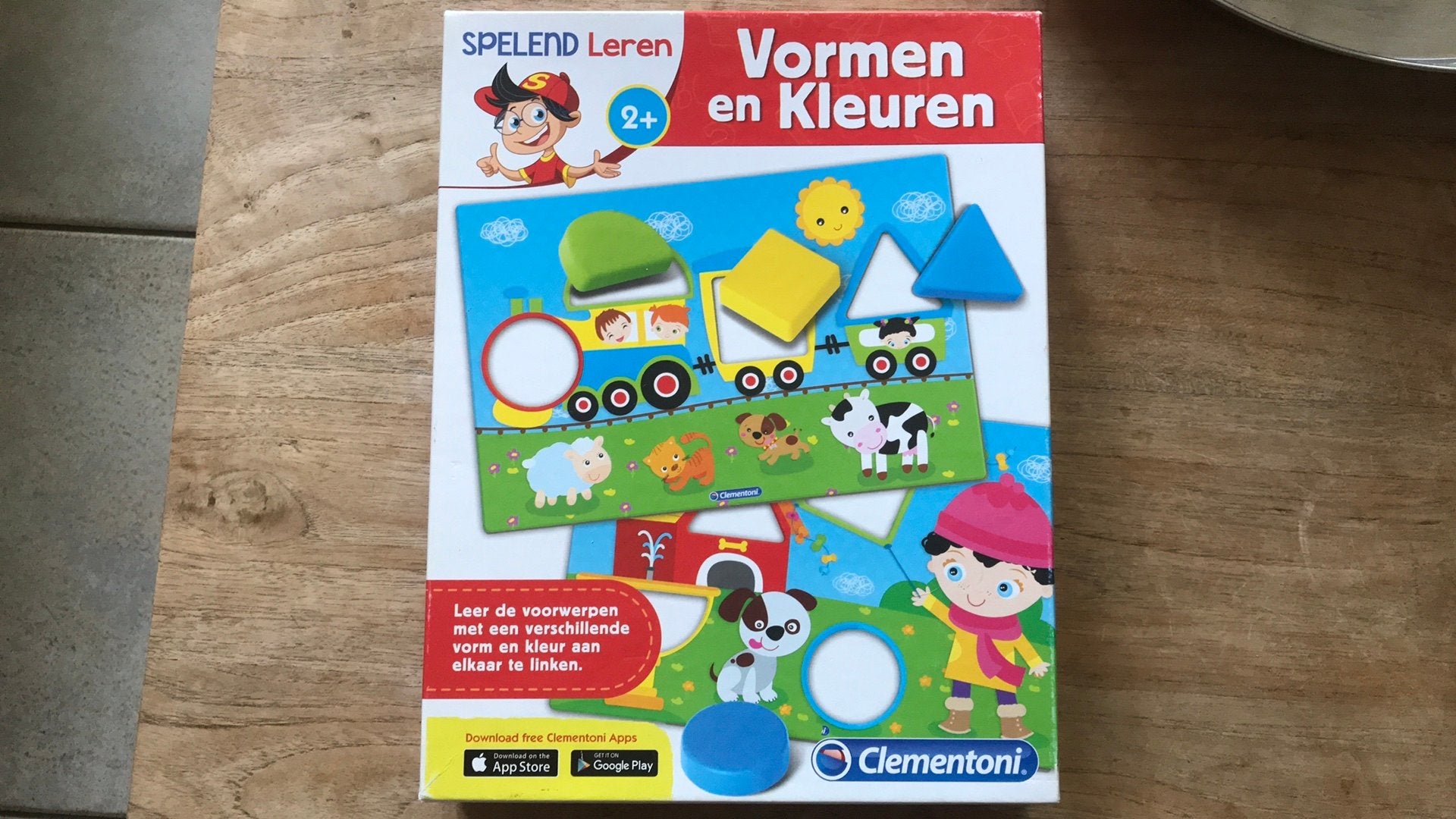 Vormen/kleur puzzel, Kinderen en Baby's, Speelgoed | Kinderpuzzels, Ophalen, 10 tot 50 stukjes, Zo goed als nieuw, 6 maanden tot 2 jaar
