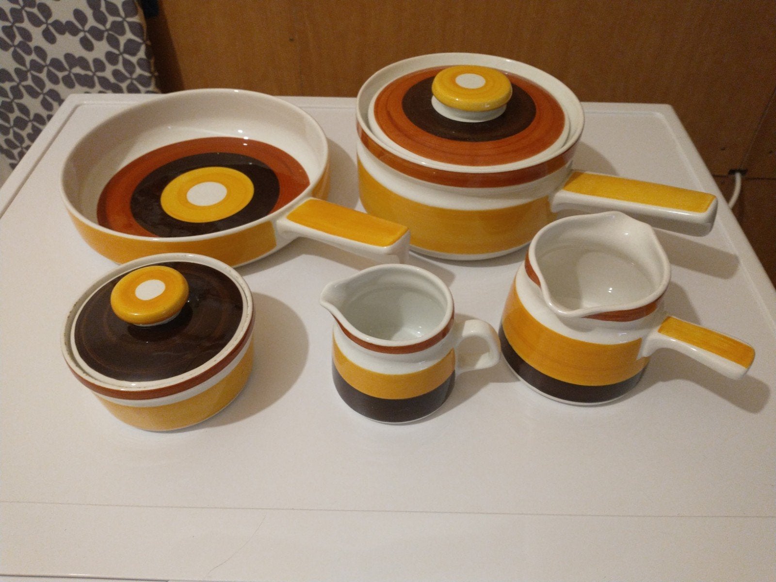 Rörstrand Fokus servies accessoires. jaren 70 Zweden vintage, Ophalen