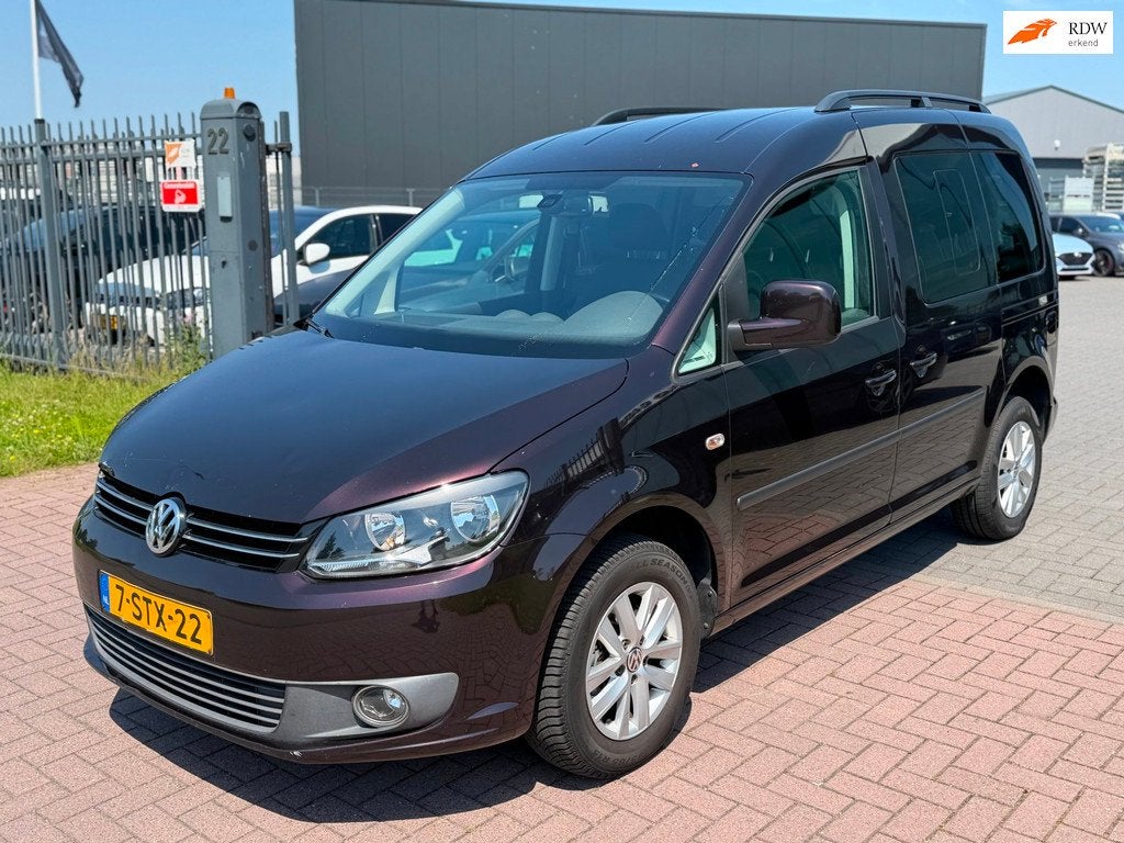 Volkswagen Caddy 1.6 TDI Comfortline DSG Life 5 Persoons 201, Auto's, Euro 5, Stof, Gebruikt, 102 pk