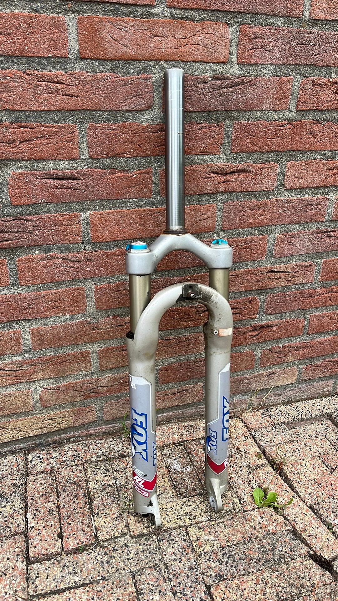 Fox voorvork., Gebruikt, Ophalen of Verzenden, Voorvork, Aluminium