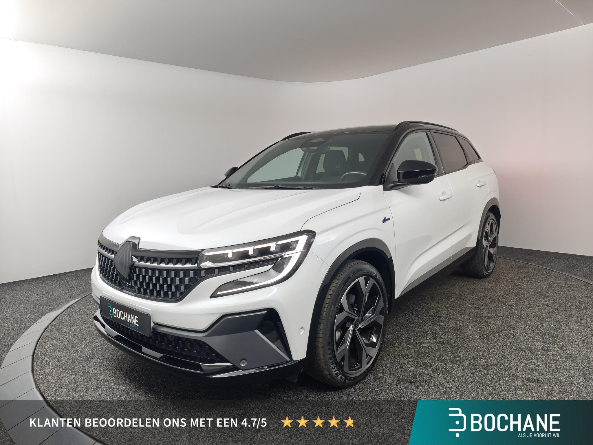 Renault Austral 1.2 E-Tech full hybrid 200 iconic esprit Alp, Auto's, Renault, Gebruikt, 1199 cc, Wit, 1492 kg