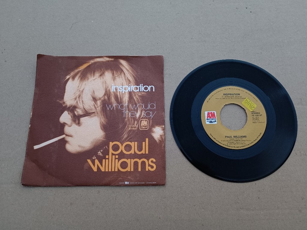 Single: Paul Williams - Inspiration (1973), Verzenden, Gebruikt, Pop