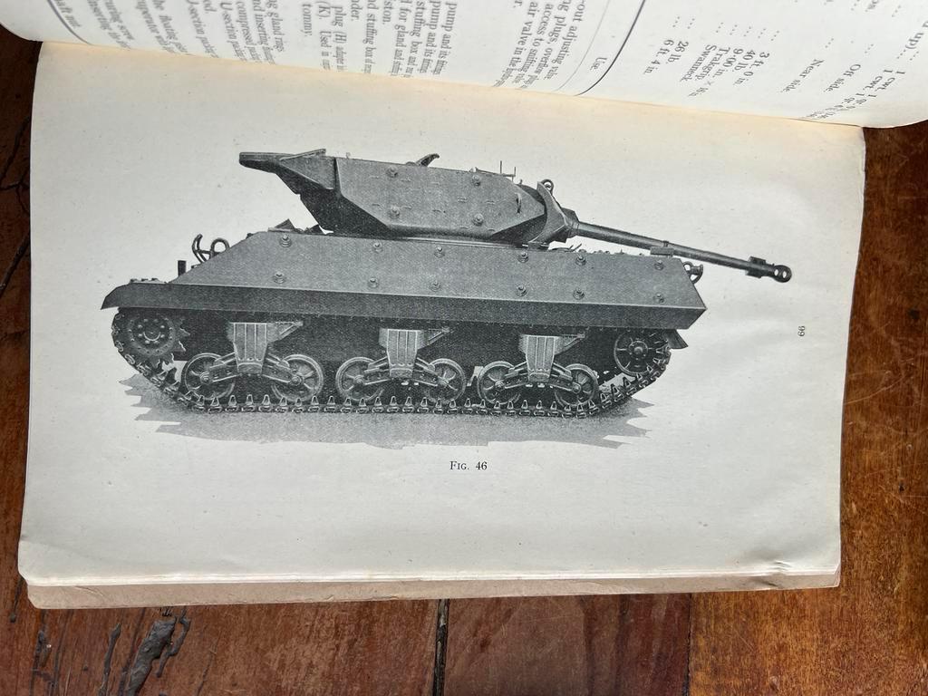 WO2 KL Brits onderhoud voorschrift 17 Ponder Artillerie kano, Verzamelen, Ophalen of Verzenden, Nederland, Boek of Tijdschrift