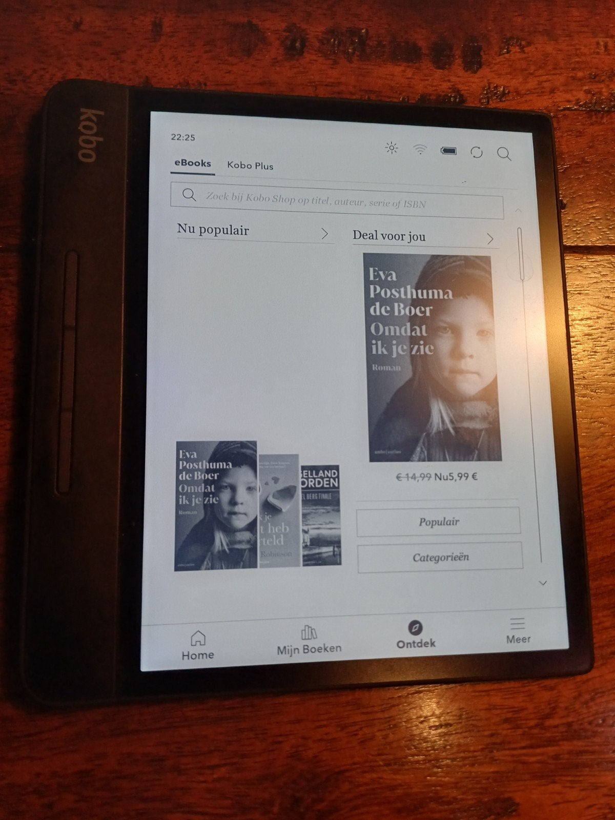 Kobo Forma e-reader - 8 inch scherm, waterbestendig, Wi-Fi, 8 GB, 8 inch, Kobo