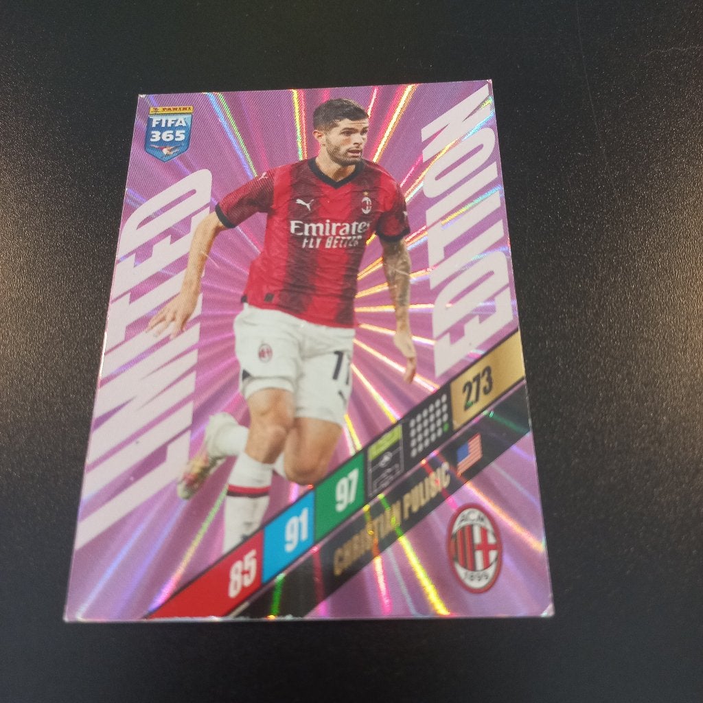 Christian Pulisic #NNO Limited Edition FIFA 365 2024, Ophalen of Verzenden, Zo goed als nieuw, Buitenlandse clubs, Poster, Plaatje of Sticker