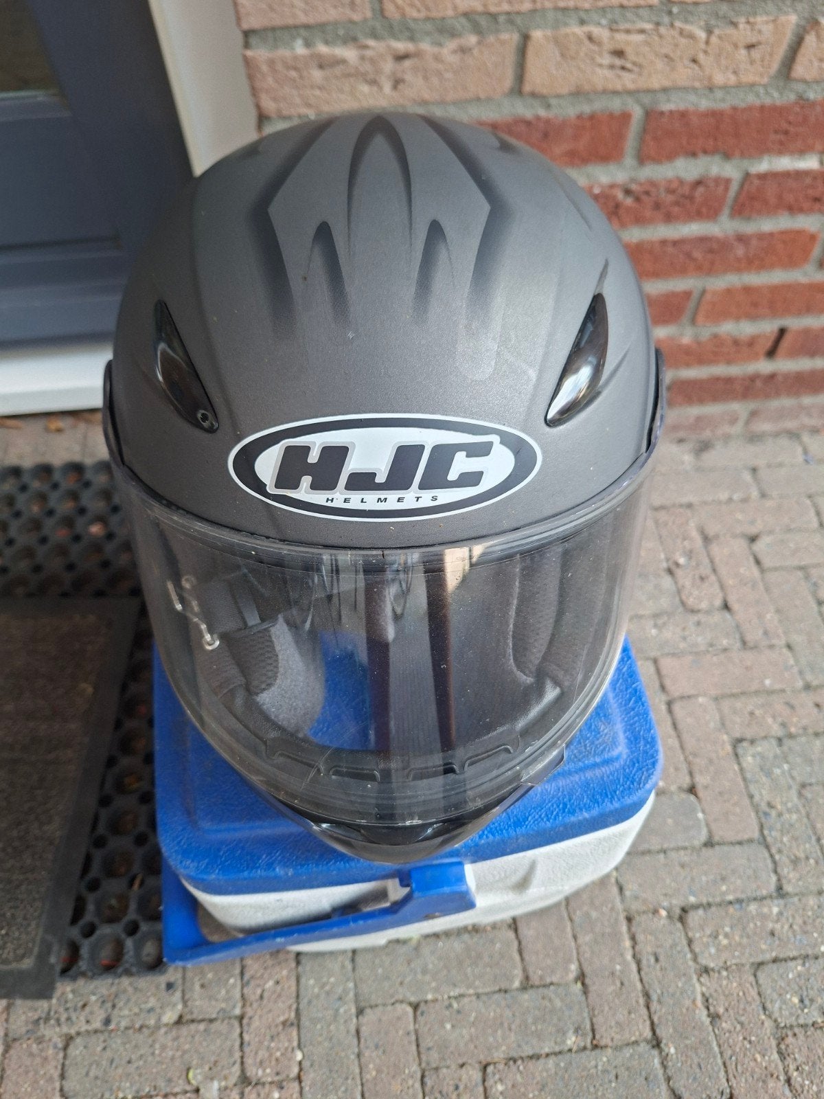 Hjc integraalhelm, Ophalen of Verzenden, Tweedehands, Integraalhelm, HJC
